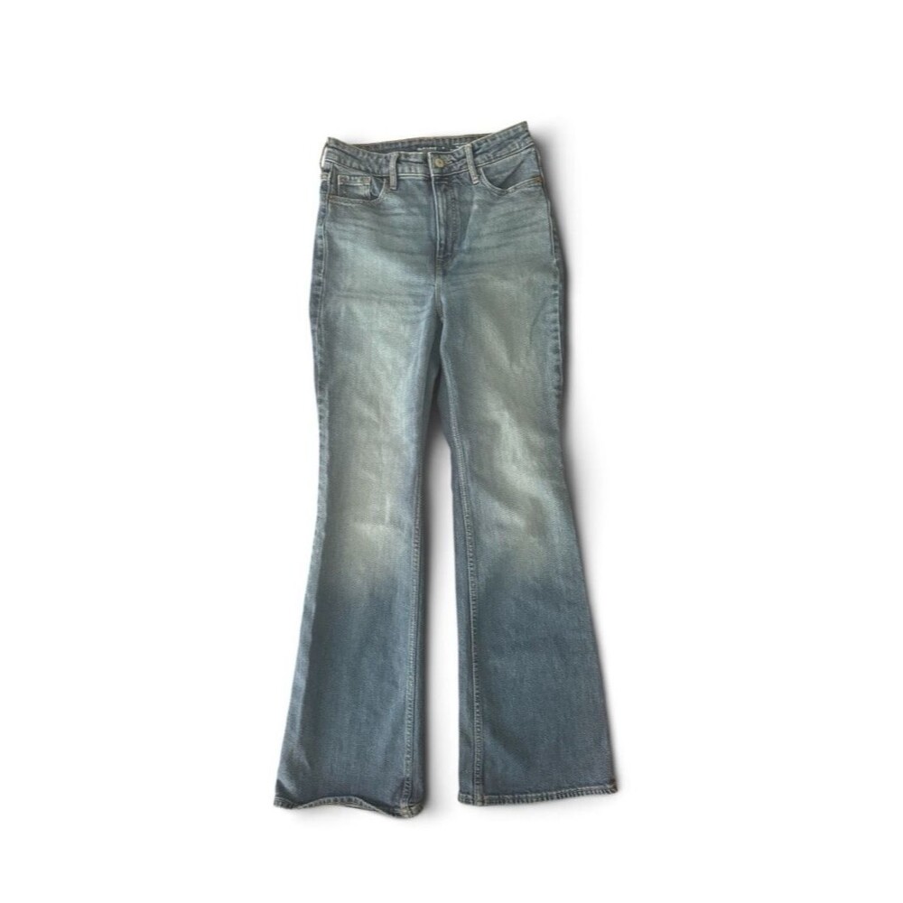 Old Navy High-Rise Flare Jeans Secret Smooth Pockets, Size 0